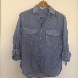 Love Tree 100% Cotton Button Down Shirt M